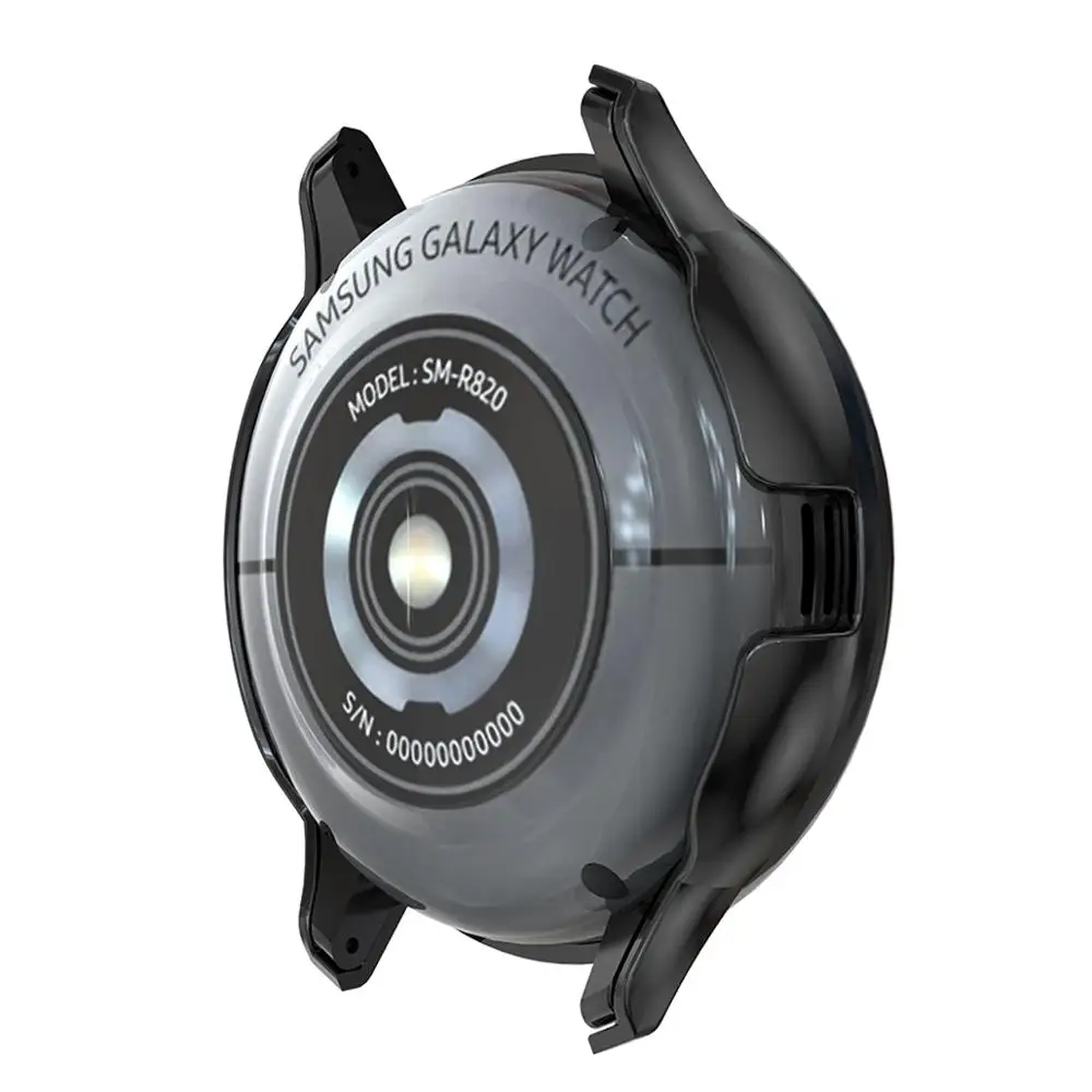 New Stylish Double Row Diamond Thin PC Cover for Samsung Galaxy Watch Active 2 Case 44mm 40mm Active2 New 9 Color PC Case Amphib