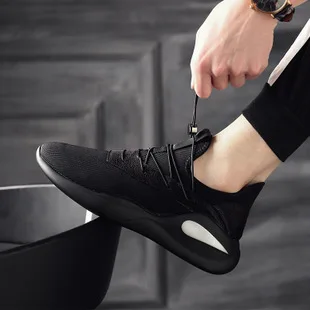 

2019 Spring and Autumn Men's Running Sports Joker Comfortable Breathable Casual Men's Shoes Non-slip Wearable Lightweight