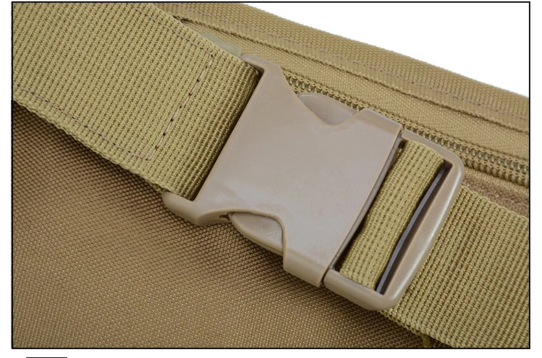 Outdoor Sports Waterproof Tactical Waist Bag Utility Riding Multi-pockets Card Phone Bags Camouflage Cycling Running Hiking Bags