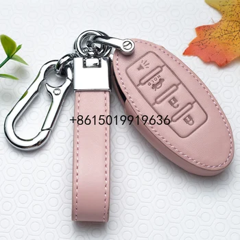 

key case for Infiniti Q50L Q60 q70 QX50 QX60 qx70 ESQ EX 2020 Smart Key Keyless Remote Entry Fob Case Key Chain
