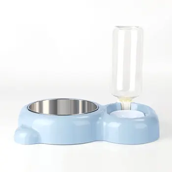 

Automatic Pet Food Feeder Drinking Water for Cats Dogs Pet Feeding Stainless Steel Multicolor Bowls Pet Supplies