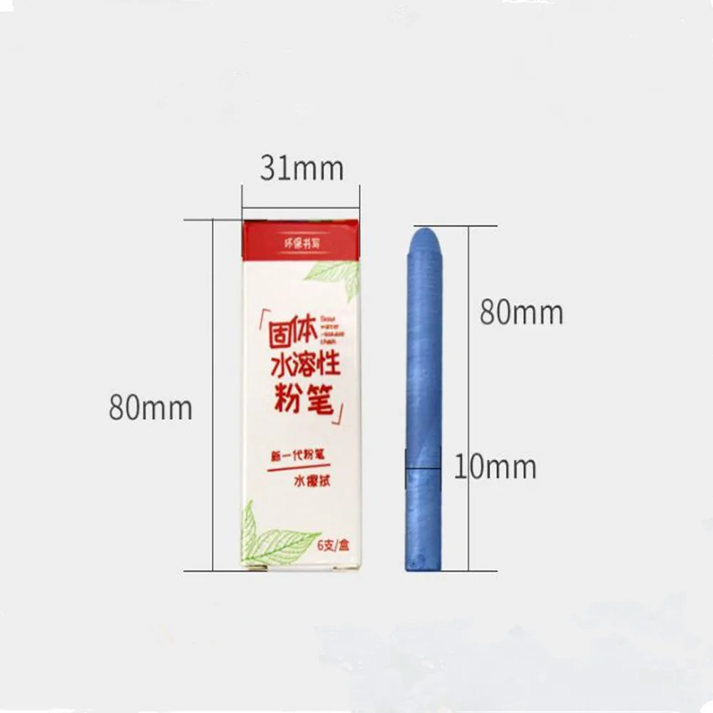 칠판 주방 항아리용 무진 컬러 초크 펜, 탈착식 10 색 마크 펜, 문구 수용성 초크, 6 개/로트