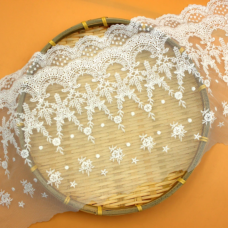 3 ярда/партия кружевная ткань из хлопка 30 см/45 см|trim lace fabric|lace fabriclace trim |