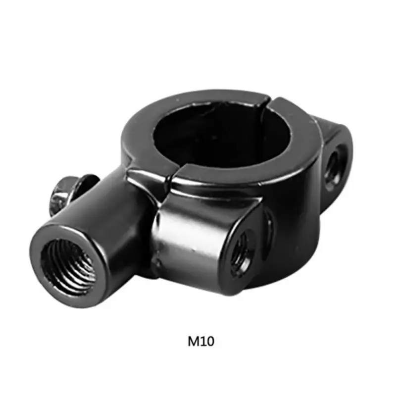 XOO045B 8 MM 11 MM Motorcycle Electric Bicycle Bicycle Rearview Mirror Bracket Fixed-code Inverted Rearview Mirror Bracket - Цвет: XOO045B
