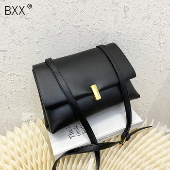

[BXX] High Capacity PU Leather Crossbody Bags for Women 2020 Big Handbags and Purses Female Luxury Trending Cross Body Bag HP194