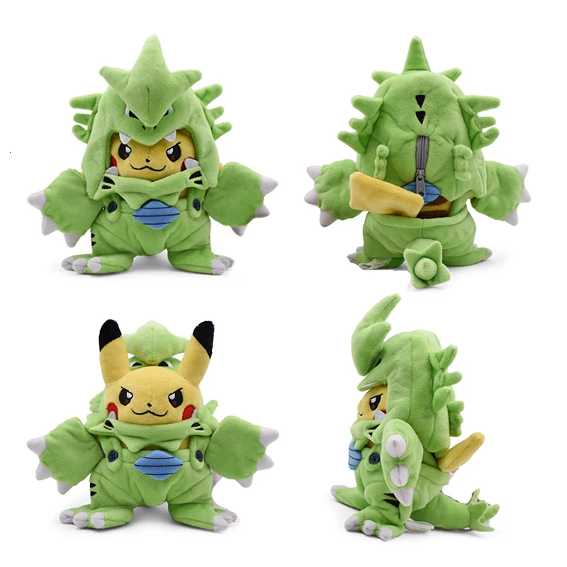 20-25 см Пикачу Косплей тиранитар Hydreigon Charizard Snorlax Ampharos Garchomp Мягкие плюшевые игрушки