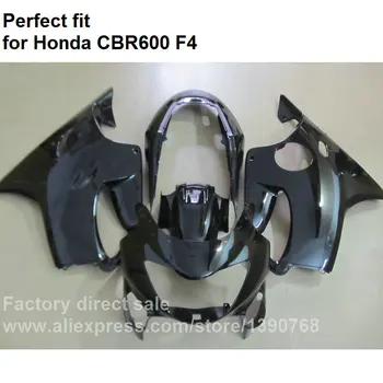 

High quality ABS fairings for Honda CBR 600 F4 1999 2000 matte black fairing kit CBR600 F4 99 00 FX31