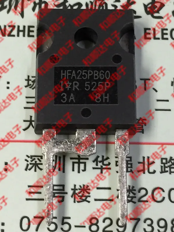 10 шт./лот HFA25PB60 новое место, чтобы-247 Быстрый 600v 25A
