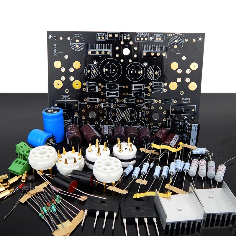 Комплект топового усилителя 300B 6SN7 + 5U4G 8 Вт Вт|tube amp kit|amp kitamplifier kit |