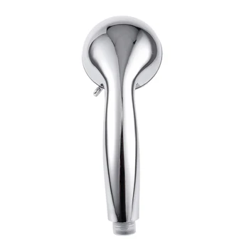 

Adjustable 3 Mode 3-Color LED Shower Head Temperature Sensor RGB Bath Sprinkler, Silver