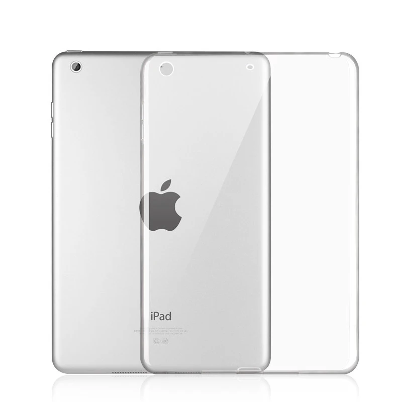 Прозрачный Clear ТПУ чехол для IPad 7 10 2 случая Мягкий силиконовый Мини 3 1 4 9 2017 2018 Air 2019