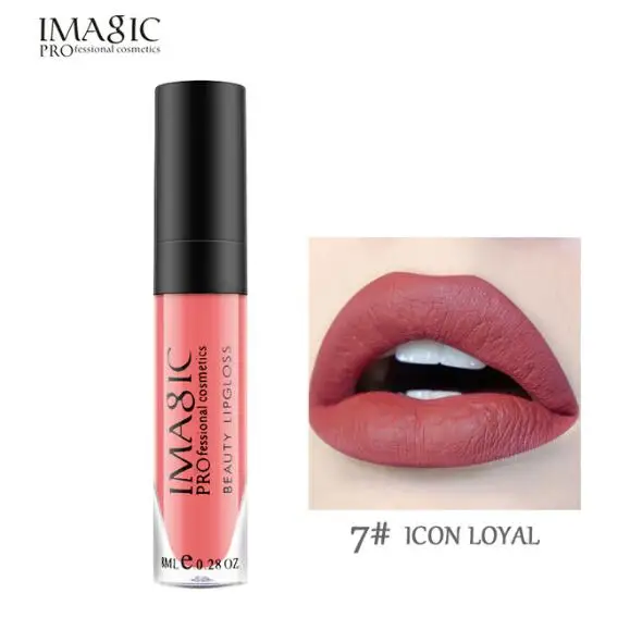 Tint Lip Gloss 7 IMAGIC ТИНТ блеск для губ Макияж жидкая помада для губ Косметика водостойкая матовая помада телесный оттенок блеск для губ 23 Цвета - Цвет: Tint Lip Gloss 7