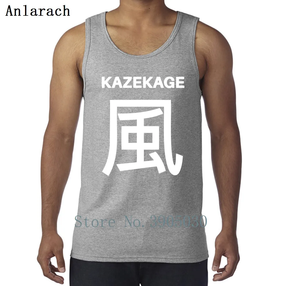 Kage Squad Jersey Kazekage, жилет, удивительное создание, юмор, хлопок, простые майки, мужские, свободные, с буквами, весна, Anlarach, Майки