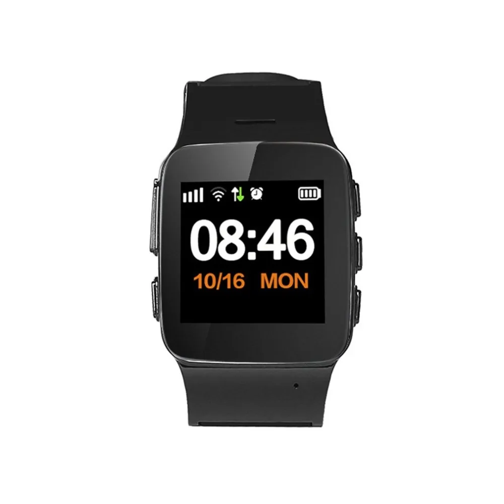 D99+ 1,22 дюймовый экран Смарт-часы для пожилых детей Смарт-часы телефон SOS анти-потеря gps Wifi отслеживание Смарт-часы