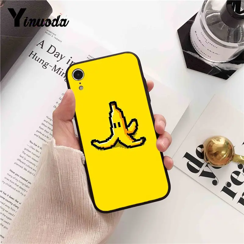 Cartoon cute Fruit Yellow Banana
