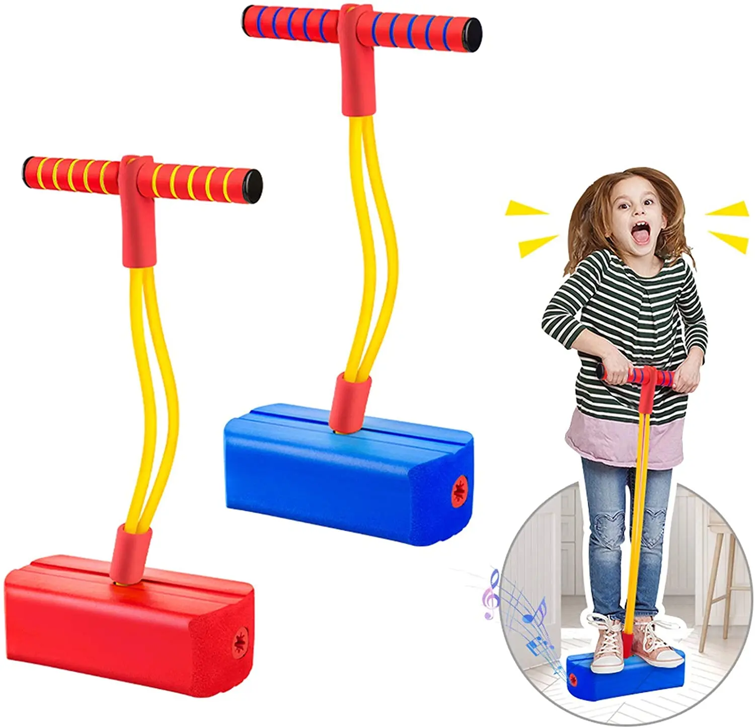 Espuma crianças brinquedos meninos saltando palafitas salto pólo simulador de salto das crianças pogo varas brinquedo educativo criança esportes brinquedos