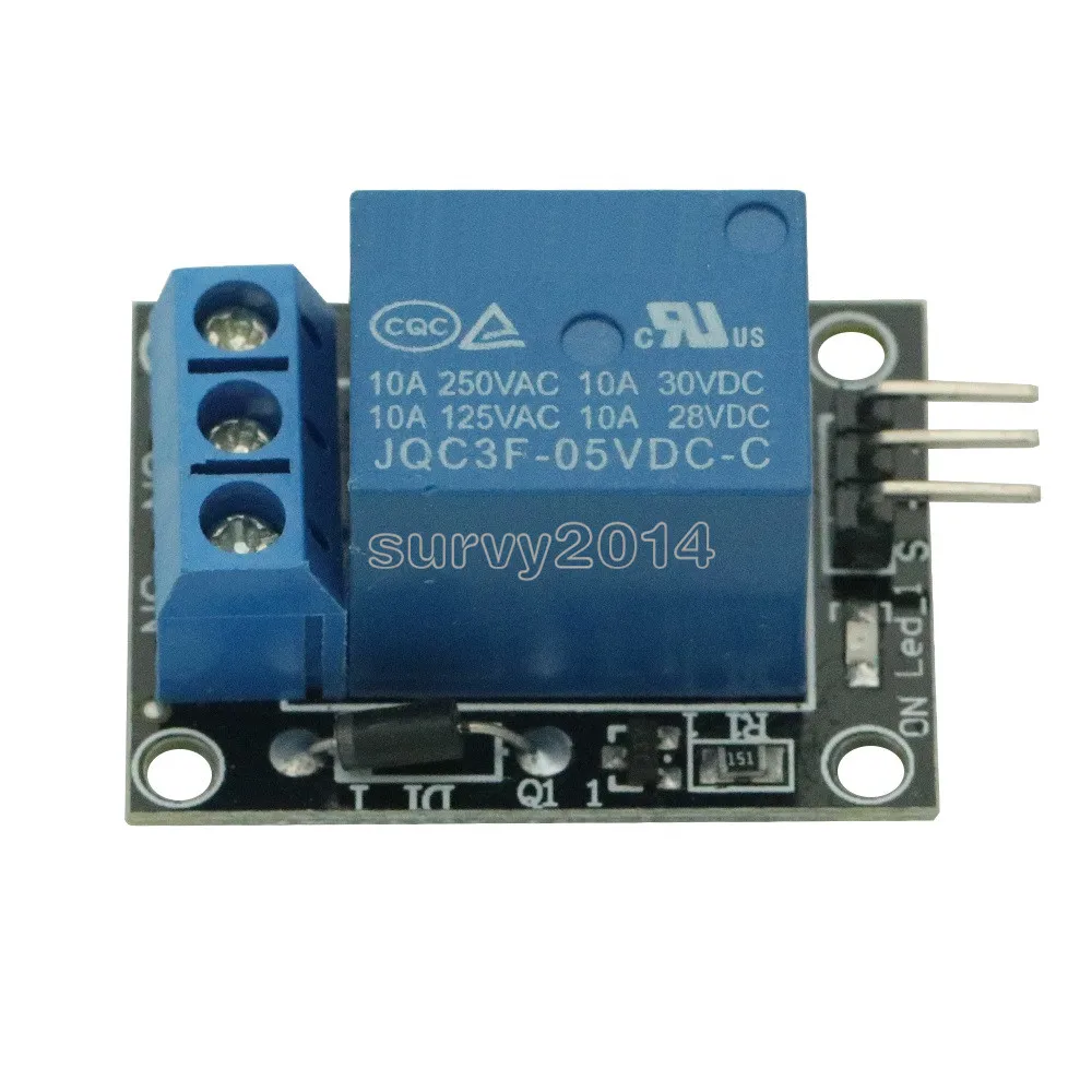 KY 019 5 В Один 1 канальный релейный модуль платы щит для PIC AVR DSP ARM реле arduino|Запасные