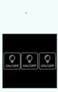 WIFI tactile lumière interrupteur mural panneau de verre noir bleu LED ue & UK universel Smart Home Phone contrôle 4 Gang 2 voies 90-240V carré