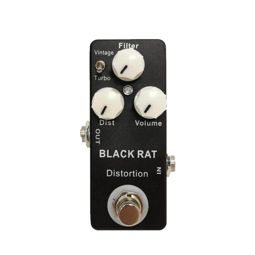 Мини-педаль для гитары MOSKY Black RAT Distortion |