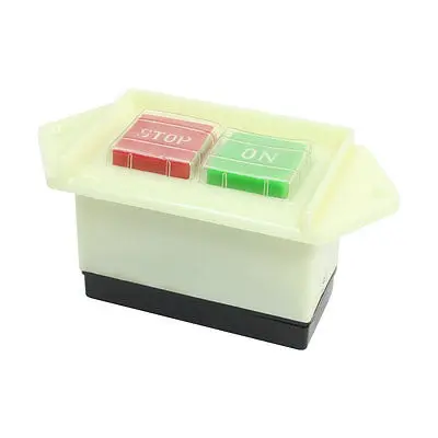 

380V 10A Waterproof 2 Button ON-OFF 2 Position Latching Pushbutton Switch