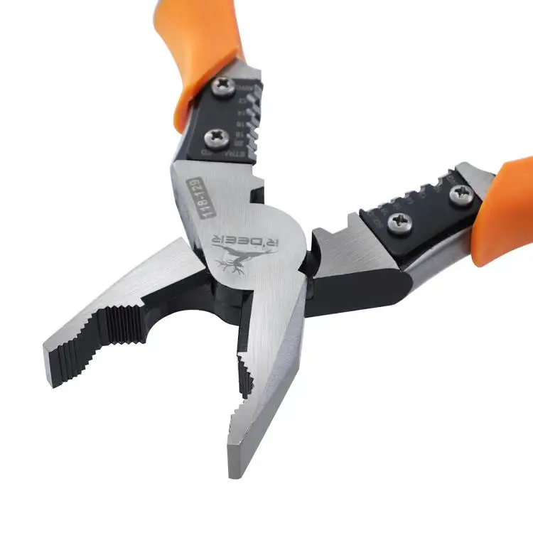 4 в 1 электрик плоскогубцы обжимной инструмент 9 в провода для зачистки ...