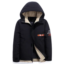 Мужской пуховик для подростков, сочетающийся с цветом, стильный мужской пуховик, Зимняя Толстая Теплая мужская одежда, брендовая мужская одежда, теплая парка 1926