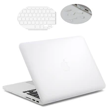 Чехол для ноутбука MacBook Pro 13 A1425 A1502(Thunderbolt 3), с крышкой клавиатуры и разъемами, матовый чехол с резиновыми ножками