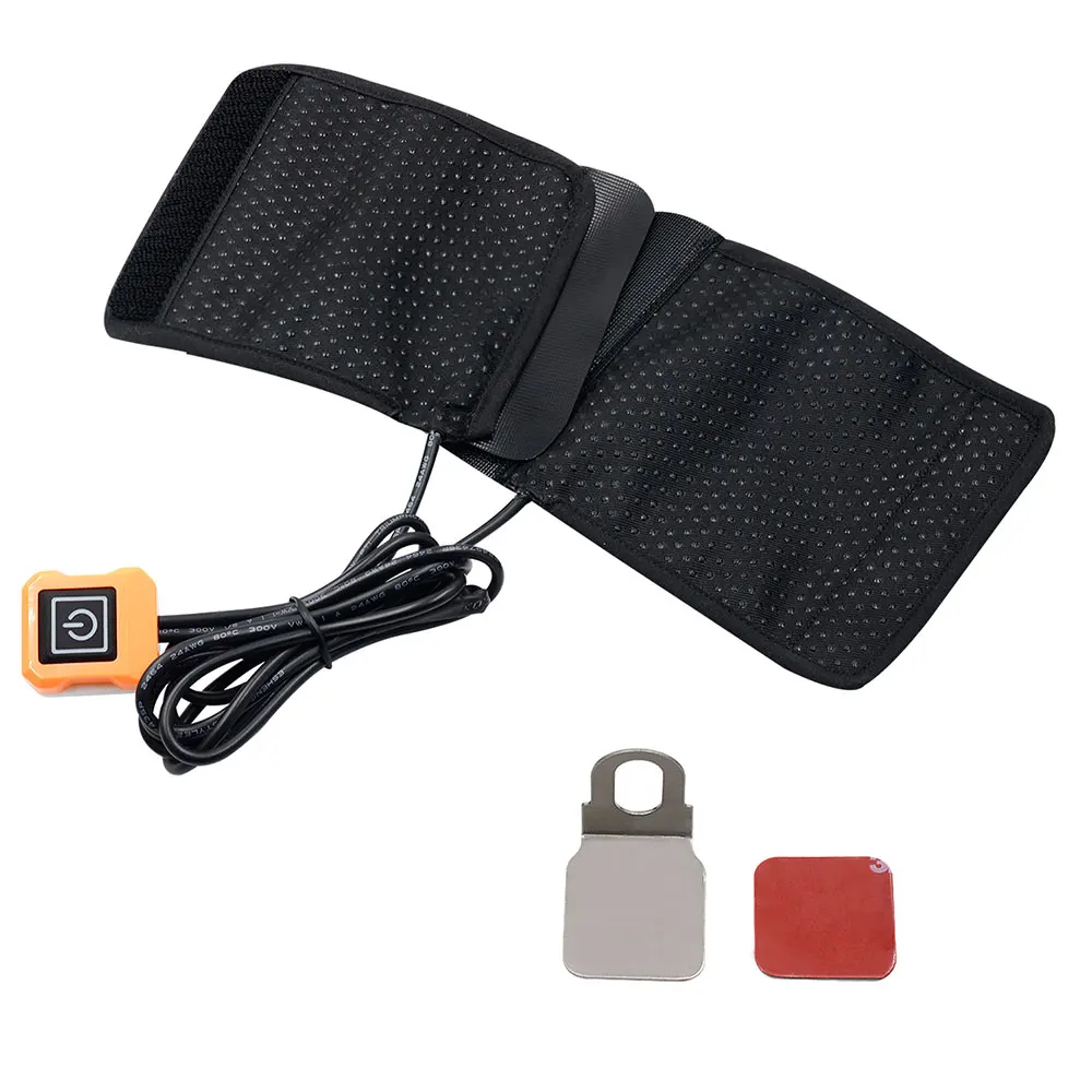12V Motorcycle Handlebar Heated Pad Set 10 Seconds Speed Heat Intelligent Temperature Control Magic Stick Electric Hot Handle