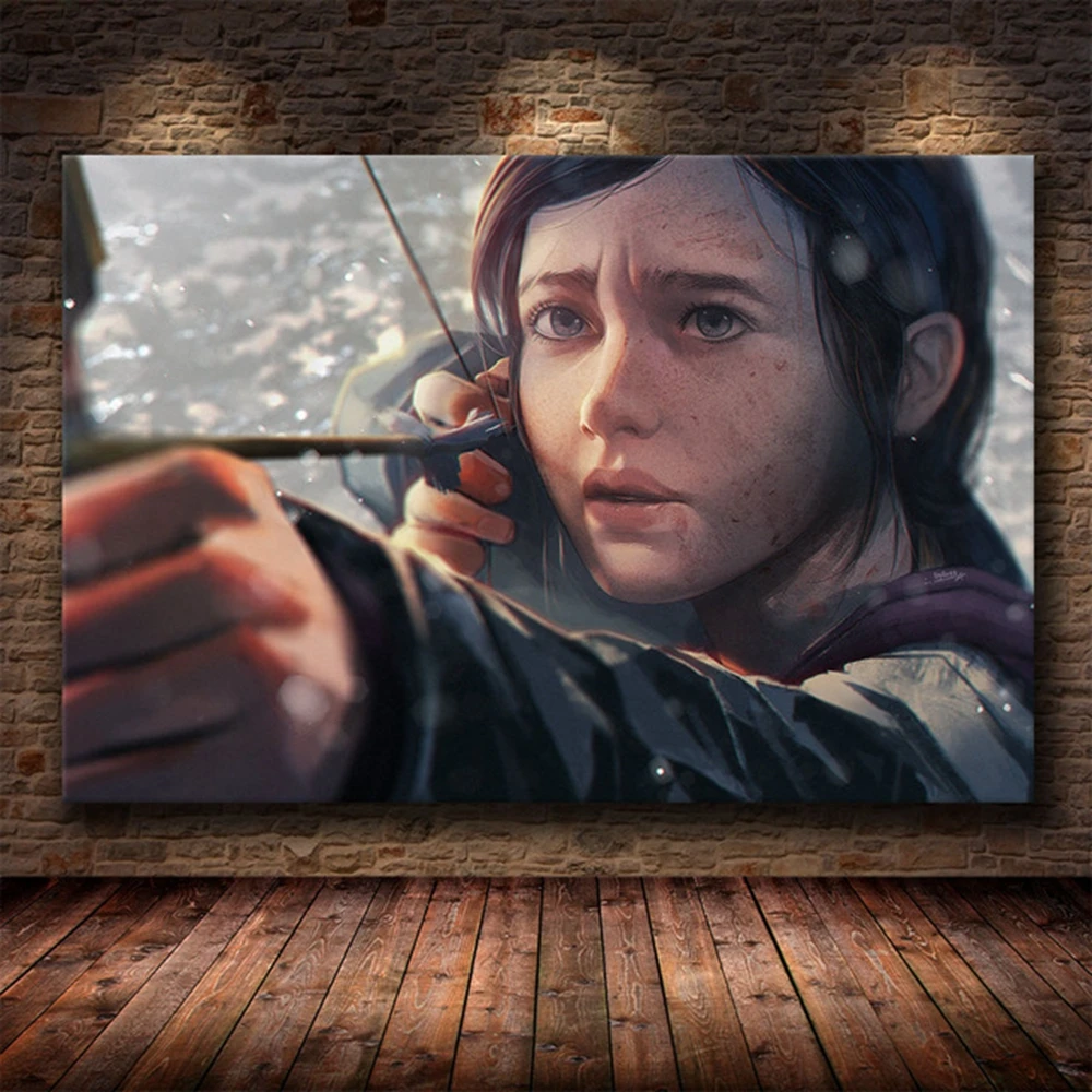 Плакат с изображением игры The Last of Us HD картина Современный домашний декор для