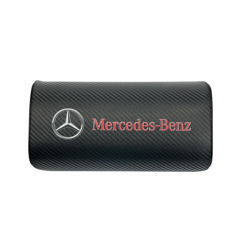 Накладка на подлокотник автомобиля, чехлы на подлокотники для сидений, коробка для хранения, защита для Mercedes benz A B R G Class GLK GLA w204 W251 W463 W176 - Название цвета: Neck Pillow 1pcs