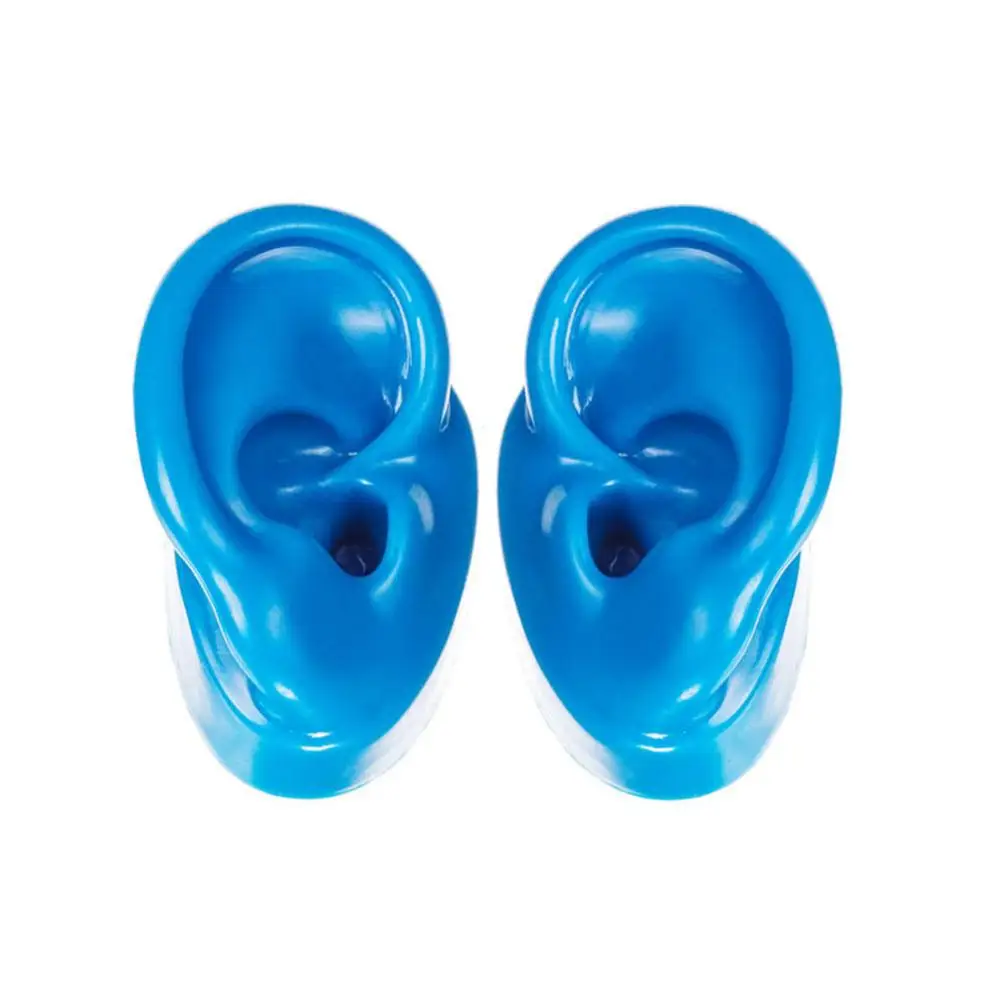 Online 1 paar Silikon Ohr Modell für Hörgeräte und IEM Display Emulational Ohren (1 links ohr + 1 rechts ohr)