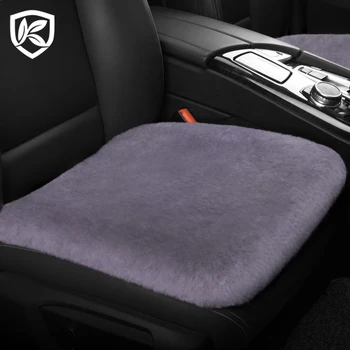 

New Style 1 PCS Car Wool Cushion Keeping Warm In Winter Cushion Universal Artificial Plush Car Seat Cover Interior Accessories