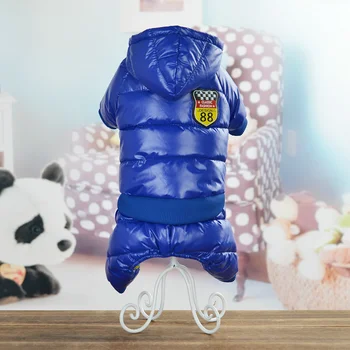 

Winter Clothes For Small Dogs Waterproof Hooded Dog Coat Jackets Thicken Warm Puppy Pet Jumpsuits Chihuahua Pug Clothing Outfits