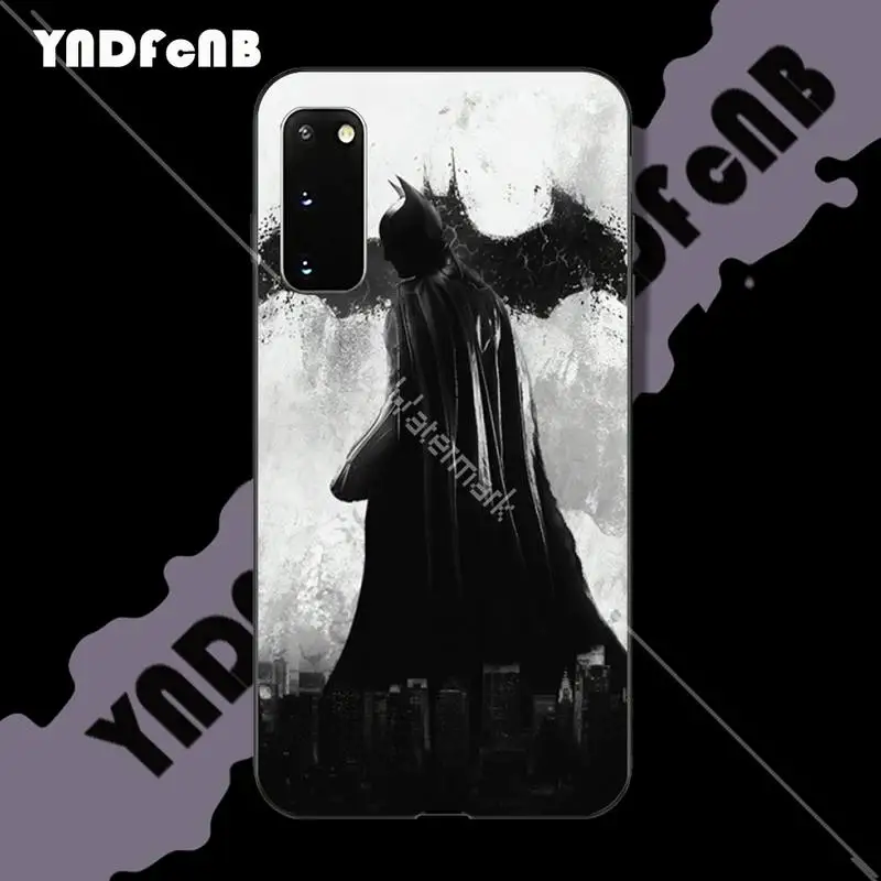 DC Супергерои Бэтмен силиконовый чехол для телефона Samsung galaxy s6 s7 edge s8 s9 s10 lite s20 ULTRA