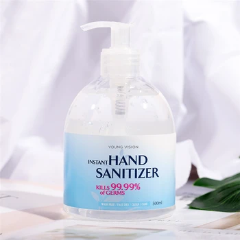 

500ml Travel Portable Cute Antibacterial Disposable Disinfection Gel Disposable Quick-Dry Wipe Out Bacteria Hand Sanitizer Gel