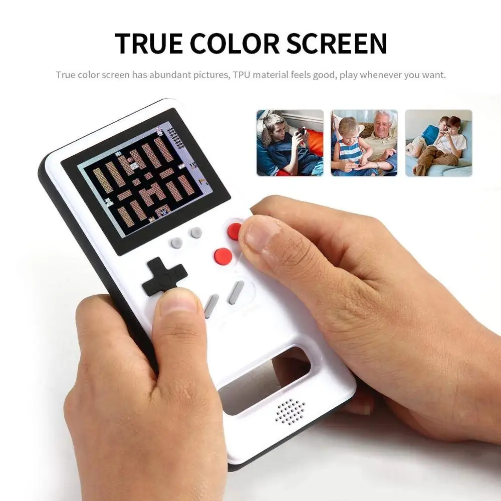 3D чехол для телефона Gameboy для samsung Galaxy S10 S10 Plus, полноцветный дисплей с 36 играми, задняя крышка для телефона samsung Note 10 Note