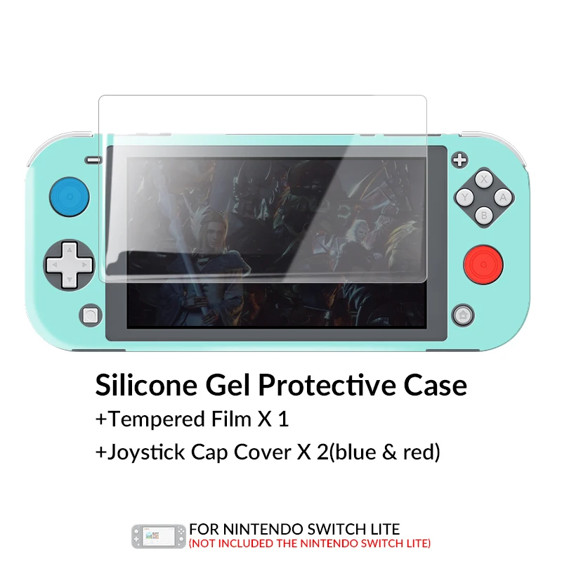 05 Силиконовый чехол с изображением лягушки для nintendo Switch Lite, защитный чехол для консоли nintendo Switch NS Lite - Цвет: 05