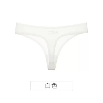 

ice silk seamless Women's Thongs low waist bikiniunder wear sexy Comfortable triangle G-String 10 colors
