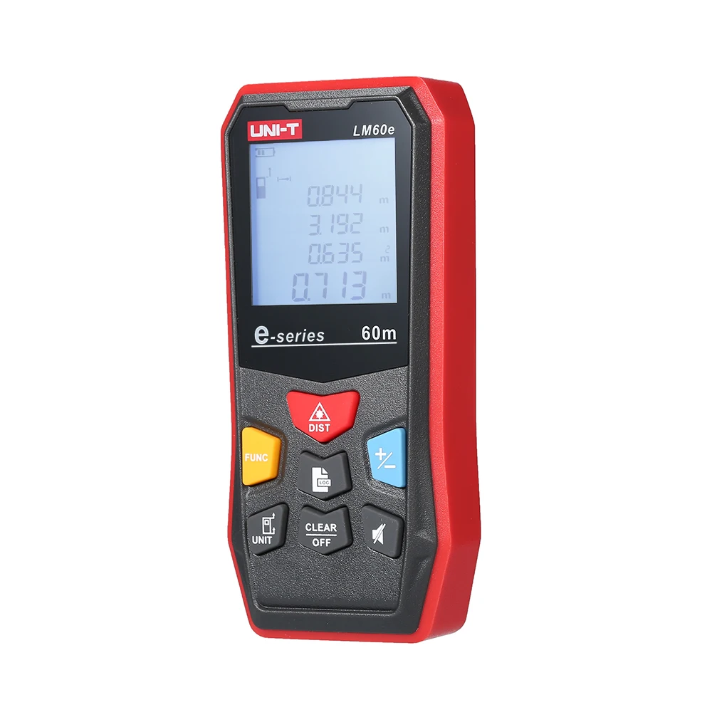 

Laser Range Finder High Precision Diastimeter Distance Area Volume Measuring Tool 20-Group Data Storage