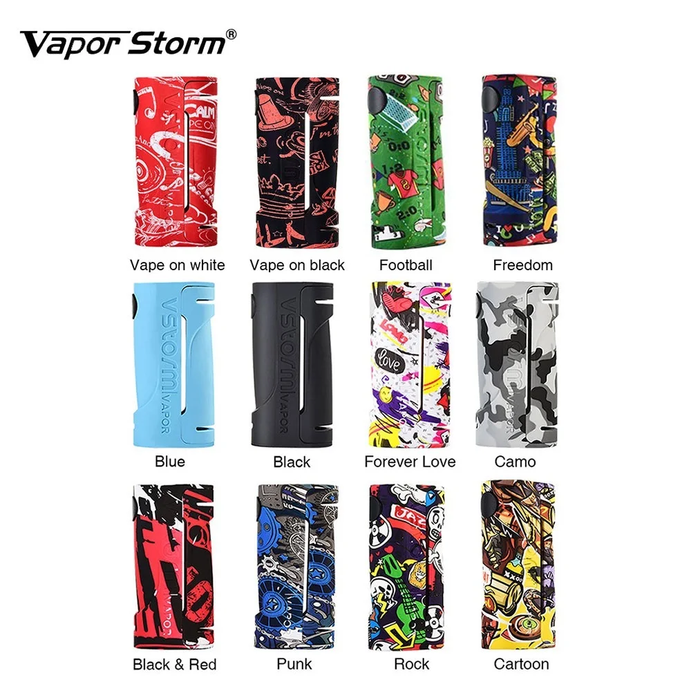 Новый оригинальный испаритель Storm ECO Box Mod Max 90 Вт граффити цветной режим байпаса 510