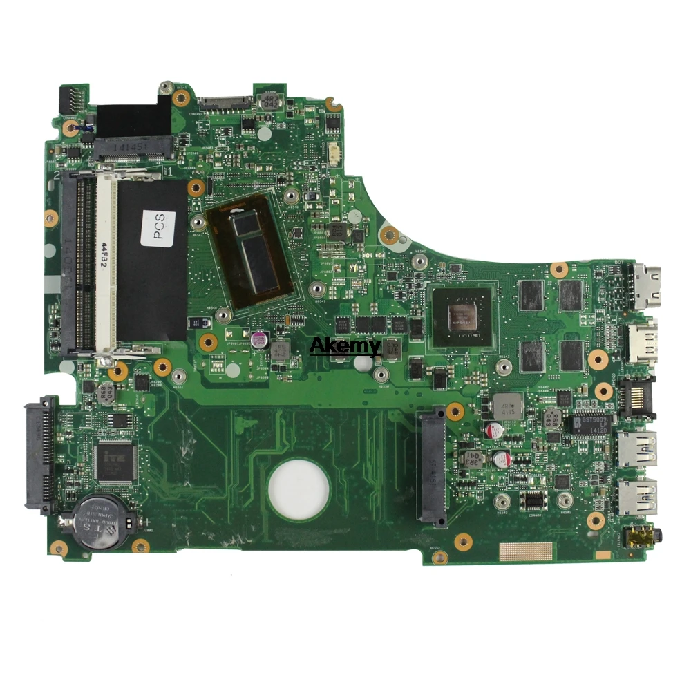 X750LB материнская плата для ноутбука ASUS X750LN X750L K750L A750L Тест 100% ok I5 4200 ЦП