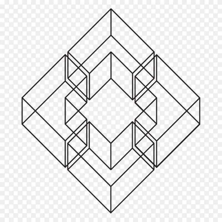 对称几何学三维空间多边形角几何图形