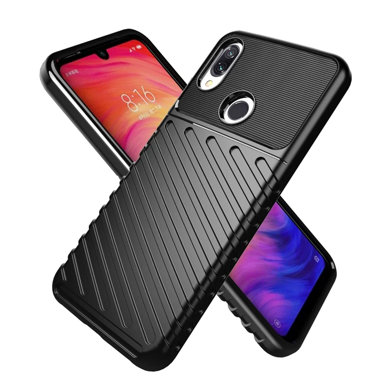 Военный сверхпрочный бронированный чехол Redmi Note 7 для Xiaomi Pro 7S прочный силиконовый