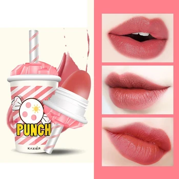 

Cola Shape Lipstick Non-stick Cup Waterproof Long-lasting Colorfast Matte Lipstick