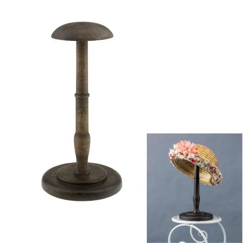 

Vintage Wooden Hat Holder Wig Holder Display Stand Display Stand