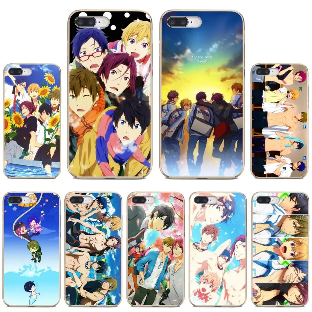Чехлы для телефонов Iwatobi-swim- club-Рей-ryugazaki-nagisa Apple iPhone 10 11 12 Pro Mini 4S 5S SE 5C 6 6S 7 8 X XR XS Plus Max