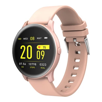 

2020 Smart watch KW19 Women Heart Rate monitor Blood Pressure Men Sport Smartwatch Fitness Tracker Connect Android IOS Phone