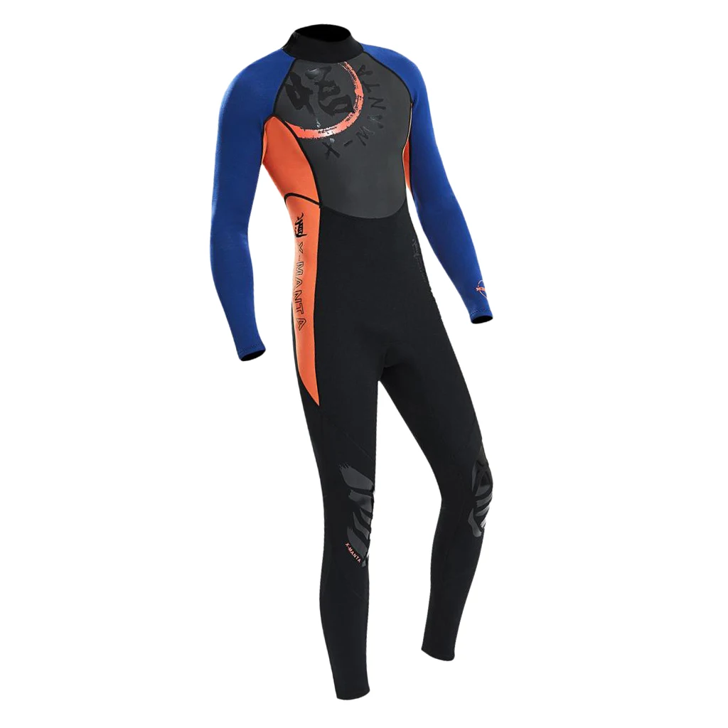 Warm Neoprene Wetsuit Back Zip Full Body Spearfishing Swimwear Diving Wetsuit for Diving Surfing Water Sports