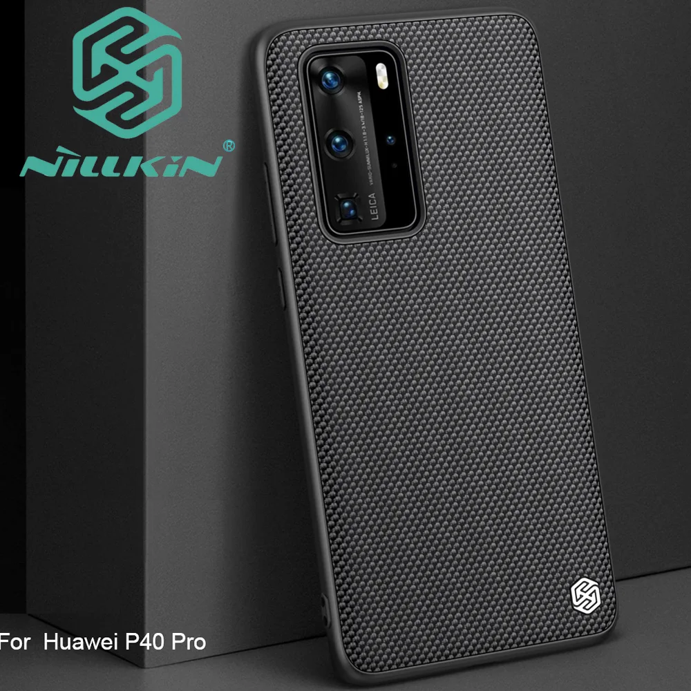 Текстурированный нейлоновый чехол Nillkin с рисунком для Huawei P40 Pro|Бамперы| |