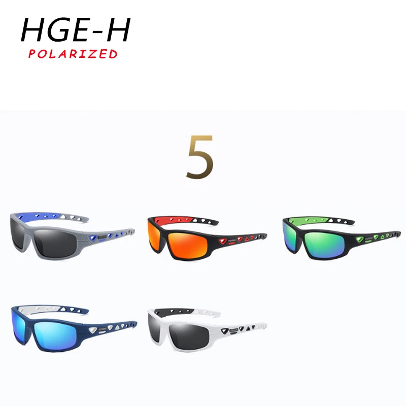 HGE-H, новинка, спортивные, стильные, поляризационные солнцезащитные очки, мужские, ультралегкие, оправа, солнцезащитные очки, для вождения, путешествий,, УФ-линзы, очки KD94